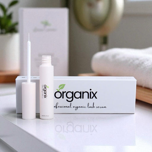 Oragnic lash growth serum
